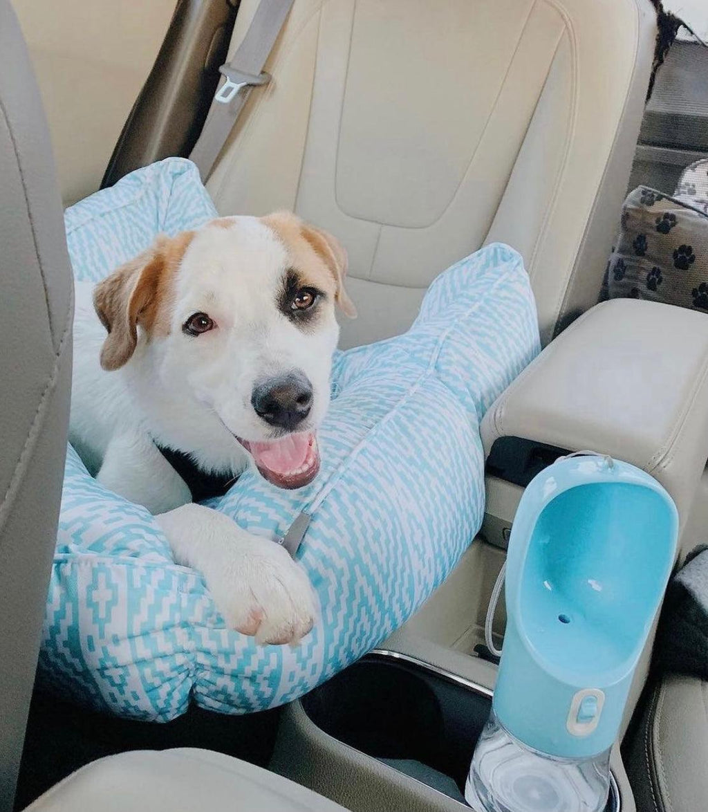2-in-1 Portable Pet Water & Food Feeder Bottle
